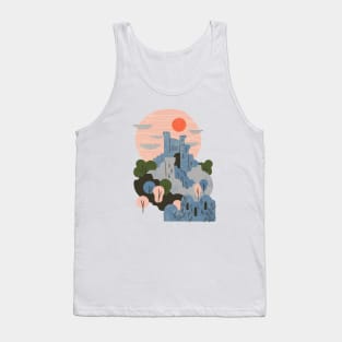 Blue Castle Tank Top